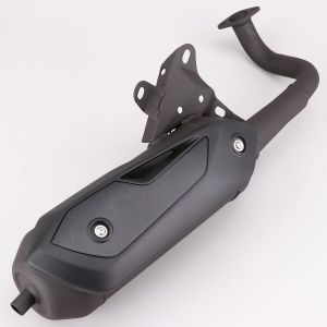 Pot d'&eacute;chappement type origine TNT Roma, Strada, Keeway, CPI 50 2T... Tecnigas Silent Pro Black Shield
