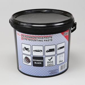 Pâte à pneus BGS noire 5kg