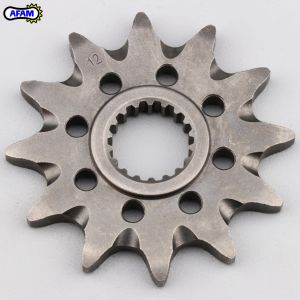 Pignon sortie de bo&icirc;te 12 dents 520 Suzuki RM 125 (1987 - 2011), RM-Z 250 (2007 - 2012) Afam SC (anti-boue)