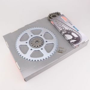 Kit cha&icirc;ne 14/52 Yamaha MT, R 125 (depuis 2022) JT Sprockets (d&eacute;multiplication origine)