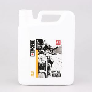 Huile moteur 4T 15W50 Ipone Essential 15.5 semi-synth&egrave;se 4L