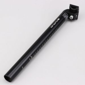 Tige de selle v&eacute;lo &Oslash;28.6x350 mm M-Wave SP-C3 noire