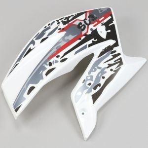 Carénage avant droit Speedcool SC3, SC4, Roxon Duel blanc (avec kit déco)