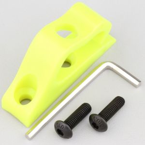 Crochet support de sac trottinette Xiaomi M365, M365 Pro... eWheel jaune