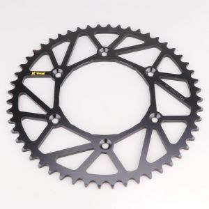 Couronne 52 dents acier 520 Honda CR 125, CRF 250, 450 R... ProX noire