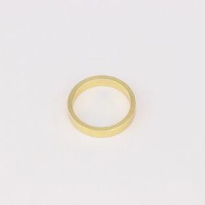 Entretoise de r&eacute;glage de train avant alu pour fus&eacute;e &Oslash;25 mm &eacute;paisseur 5 mm karting Righetti Ridolfi magn&eacute;sium