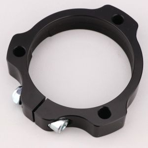 Coquille de roulement 3 trous Ø80 x 40-50 mm aluminium karting Righetti Ridolfi noire
