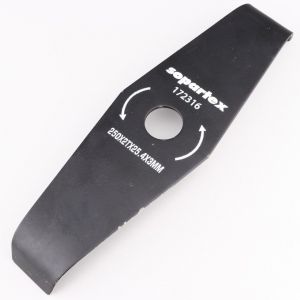 Lame de d&eacute;broussailleuse pour ronce 2 dents &Oslash;250 mm (al&eacute;sage 25.4 mm, &eacute;paisseur 3 mm) Sopartex