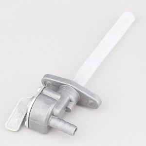Robinet d'essence 3 positions 34 mm (sortie arri&egrave;re 90&deg; &Oslash;8 mm) type KTM EXC 125, 250... OMG