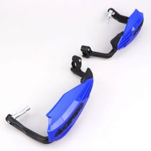 Prot&egrave;ges mains Acerbis Moto-X bleus et noirs