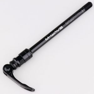 Axe traversant de roue arrière Ø12x142/148 mm à blocage rapide pour remorque vélo M-Wave Ø12x1.00 mm