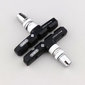 Patins de frein v&eacute;lo V-Brake asym&eacute;triques 60 mm Elvedes (avec filetages)