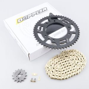 Kit cha&icirc;ne 14/53 Derbi Senda DRD Racing (2004 - 2010) Doppler Origin