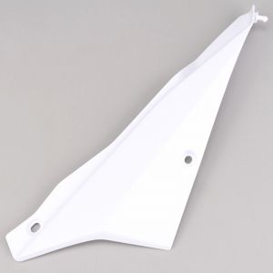 Carénage sous selle gauche Derbi Senda DRD Xtreme, Gilera SMT, RCR (2011 - 2017) Fifty blanc