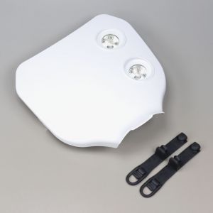 Plaque phare TNT Tuning CrossYZ blanche