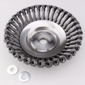 Brosse de débroussailleuse métallique Ø185 mm Kalysta