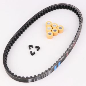 Courroie avec galets et curseurs de variateur Piaggio Fly, Vespa Sprint 50 4T