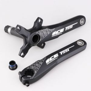 Pédalier vélo BMX ICE Fast Blade 2.0 175 mm noir