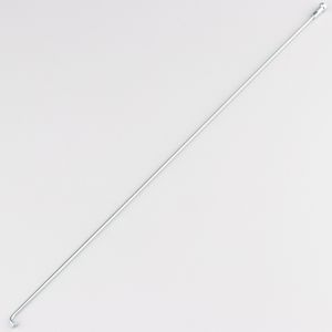 Rayon de roue v&eacute;lo 2x291 mm gris avec &eacute;crou