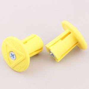 Embouts de guidon A'ME jaunes