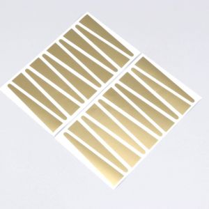 Stickers de b&acirc;tons de jantes Rigida, Leleu Peugeot 103 or