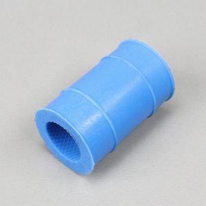 Manchon pot échappement silencieux 22 mm bleu