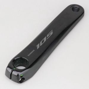 Manivelle gauche alu v&eacute;lo Shimano 105 FC-R7100 165 mm