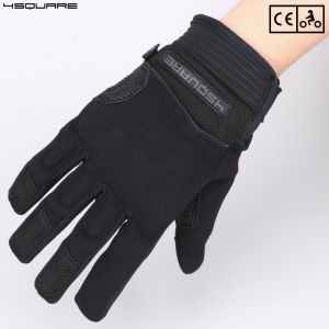 Gants street femme 4Square Slider homologu&eacute;s CE moto noirs