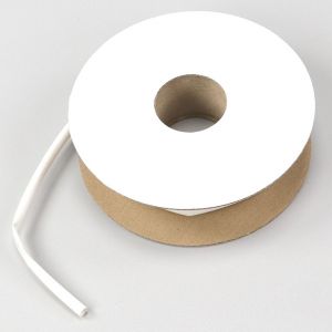 Gaine thermo-r&eacute;tractable &Oslash;6.4-3.2 mm WKK blanche (5 m&egrave;tres)