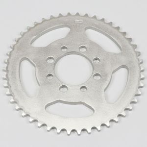 Couronne 46 dents acier 420 Kawasaki AE 80, KLX 110... Afam