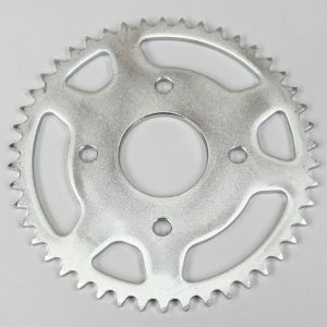 Couronne 46 dents acier 420 Yamaha TZR, MBK Xpower grise