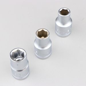 Douilles 6 pans 10, 11, 13 mm 1/2" BGS (lot de 3)