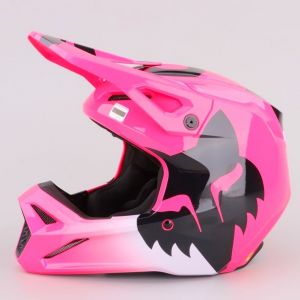 Casque cross enfant Fox Racing V1 Shield rose