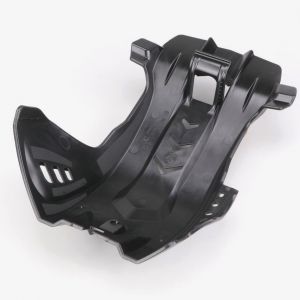 Sabot de protection moteur KTM SX-F 250, 350 (2016 - 2022), 450 (2019 - 2022)... Polisport Fortress noir (à blocage rapide)