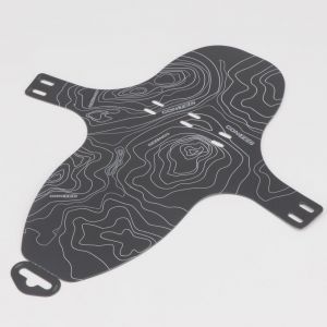 Garde boue arri&egrave;re v&eacute;lo Contec Specter noir et gris