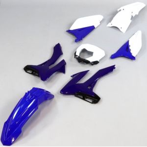Kit carénages Sherco SM-R 50 (2013 - 2017) bleu et blanc