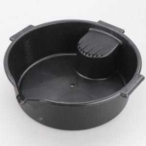 Bac de vidange en plastique 6L noir