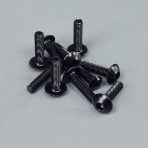 Vis 5x20 mm tuning noires (lot de 10)