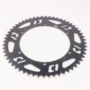 Couronne 56 dents porte couronne Peugeot 103, MBK 51 Doppler Open noire