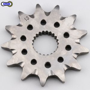 Pignon sortie de bo&icirc;te 13 dents 520 Honda CR 125 R (2004 - 2007), CRF 250 R, X (2004 - 2017)... Afam SC (anti-boue)