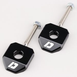 Tendeurs de cha&icirc;ne &Oslash;12 mm Derbi Senda, Gilera SMT... (2000 - 2010) Doppler noirs