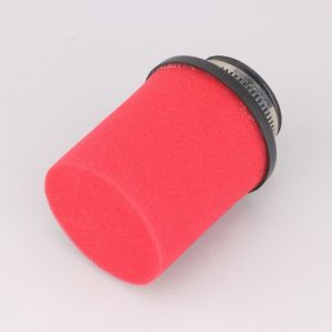 Filtre &agrave; air cornet mousse droit &Oslash;28-35 mm PHVA, PHBG, PHBN Supertec rouge