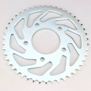 Couronne 46 dents acier 525 Honda CB Seven Fifty 750, CRF L Africa Twin 1000... Sunstar grise