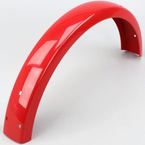 Garde boue arrière sans bavolets Peugeot 103 MVL, Vogue... rouge