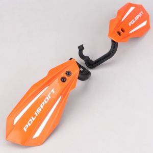 Protèges mains KTM SX 125, 250 (depuis 2014)... Polisport Bullit oranges