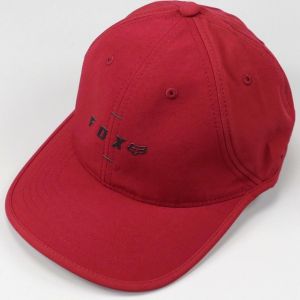 Casquette femme Fox Racing Absolute Tech rouge