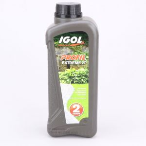 Huile moteur 2T Igol Profil Extreme Motoculture base de synth&egrave;se 1L