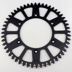 Couronne 52 dents alu 520 KTM SX, SX-F, EXC, Gas Gas MC-F... Sunstar noire