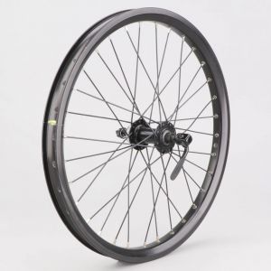 Roue avant v&eacute;lo 20" (27-406) V&eacute;lox Mach1 Kargo XL alu noire (&agrave; blocage rapide)