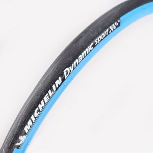 Pneu vélo 700x23C (23-622) Michelin Dynamic Sport flancs bleus